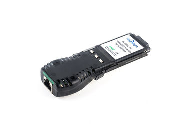China Módulos compatíveis 1000mbps de Gigabit Ethernet Gbic SFP com o conector de Utp Rj45 do gato 5 fornecedor
