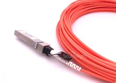 China 10,3 os Gbps Sfp+ dirigem o cabo do anexo para a fibra ativa 300m do cabo ótico Om3 milímetro fornecedor
