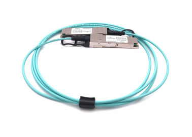 China fibra ativa 100m do cabo ótico Om4 de 100g Qsfp28 Aoc 25,78 Gbps/CH Datarate fornecedor